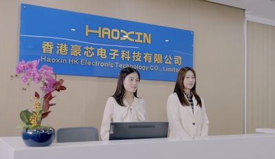 HAOXIN HK ELECTRONIC TECHNOLOGY CO. LIMITED factory production line